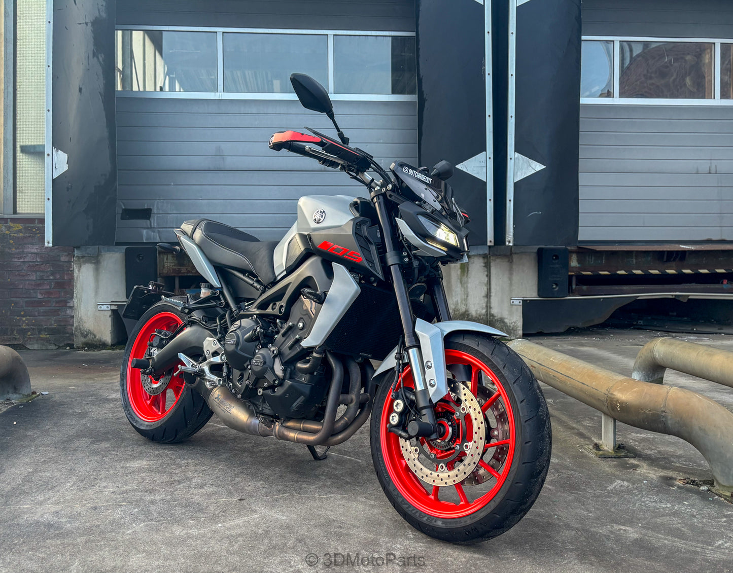 Axle sliders Yamaha MT-09 2017 t/m 2021