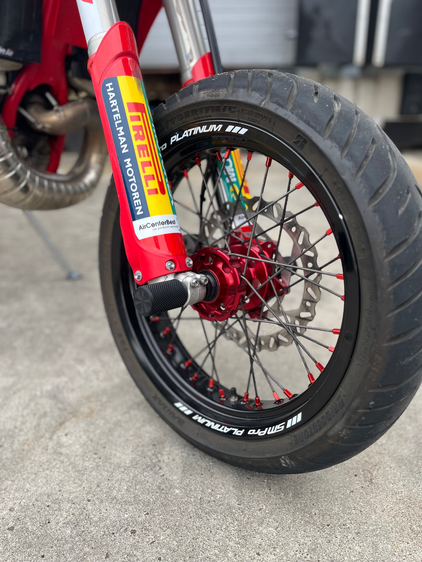 Axle sliders GasGas EC300 2021 t/m 2023