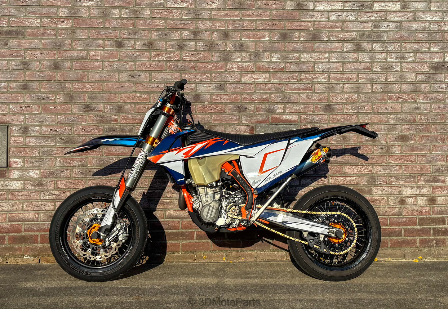 Axle sliders KTM EXC 2016 t/m 2023