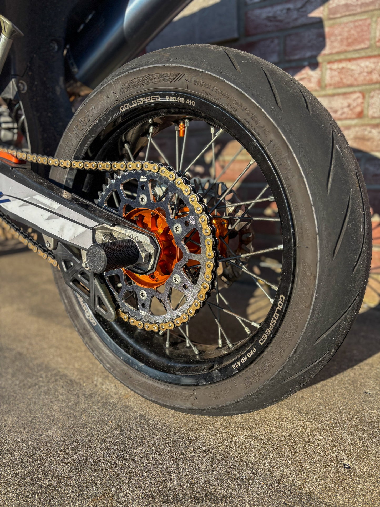 Axle sliders KTM EXC 2016 t/m 2023